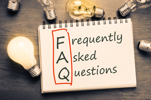 FAQ page